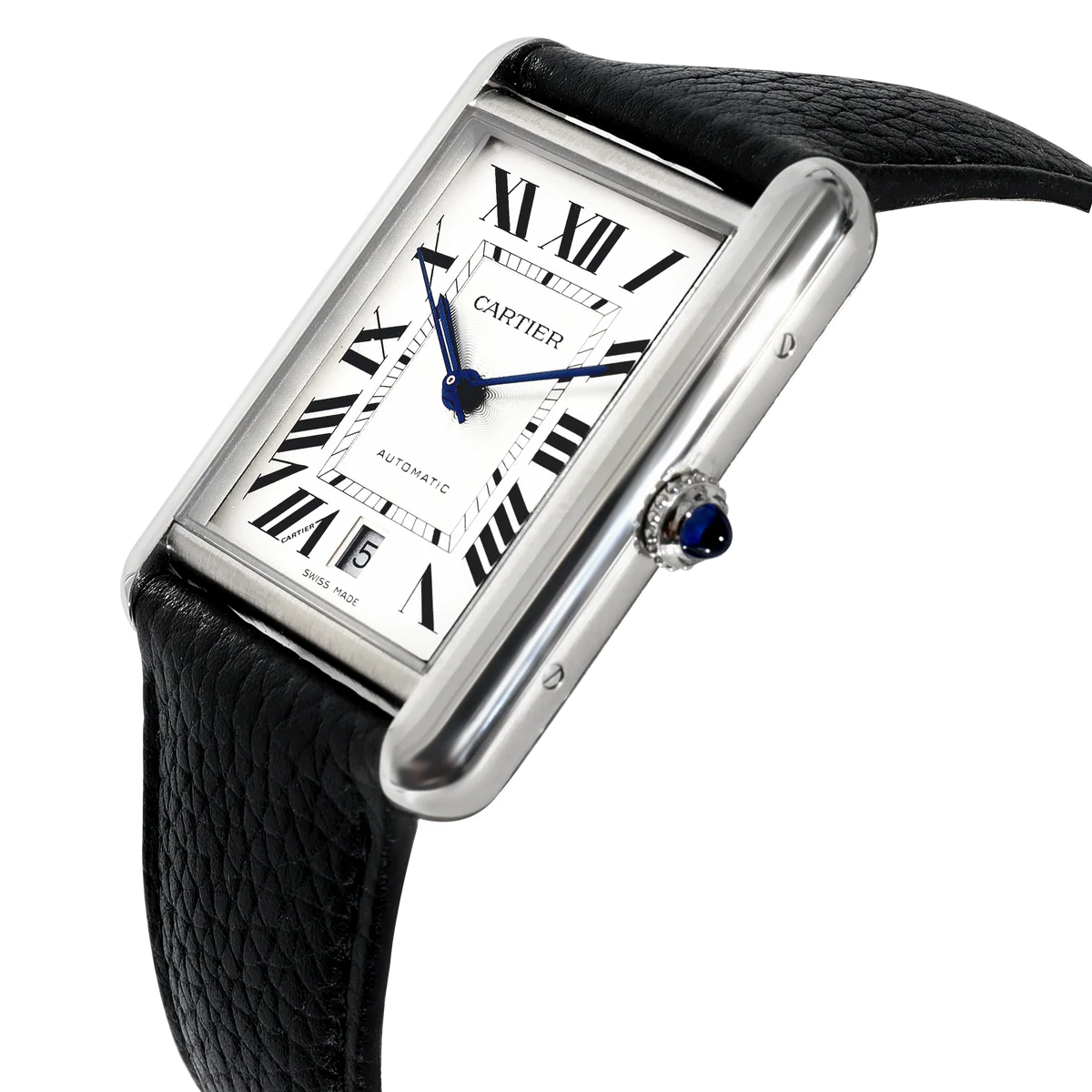 Cartier Tank Solo WSTA0040 Men's Stainless Steel Watch