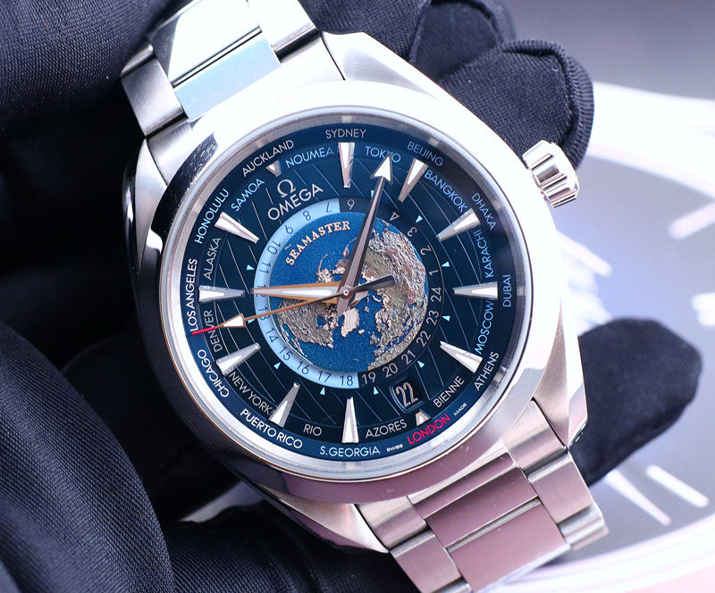 Omega Seamaster Special World Time Automatic Mechanical Men's Watch
