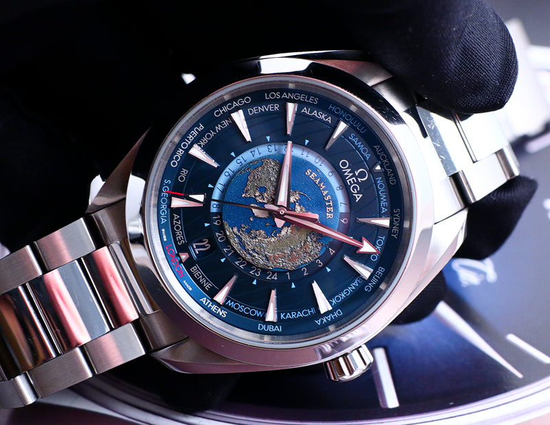 Omega Seamaster Special World Time Automatic Mechanical Men's Watch