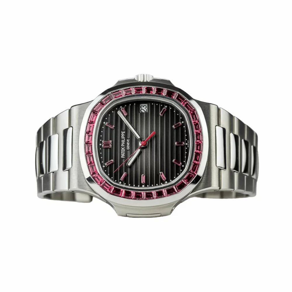 Patek Philippe 5711/1A-014 Nautilus Black Dial 40mm Stainless Steel Automatic