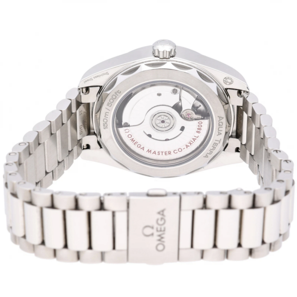 Omega Seamaster Aqua Terra 220.10.38.20.03.005 with 38mm Steel case and Tiffa