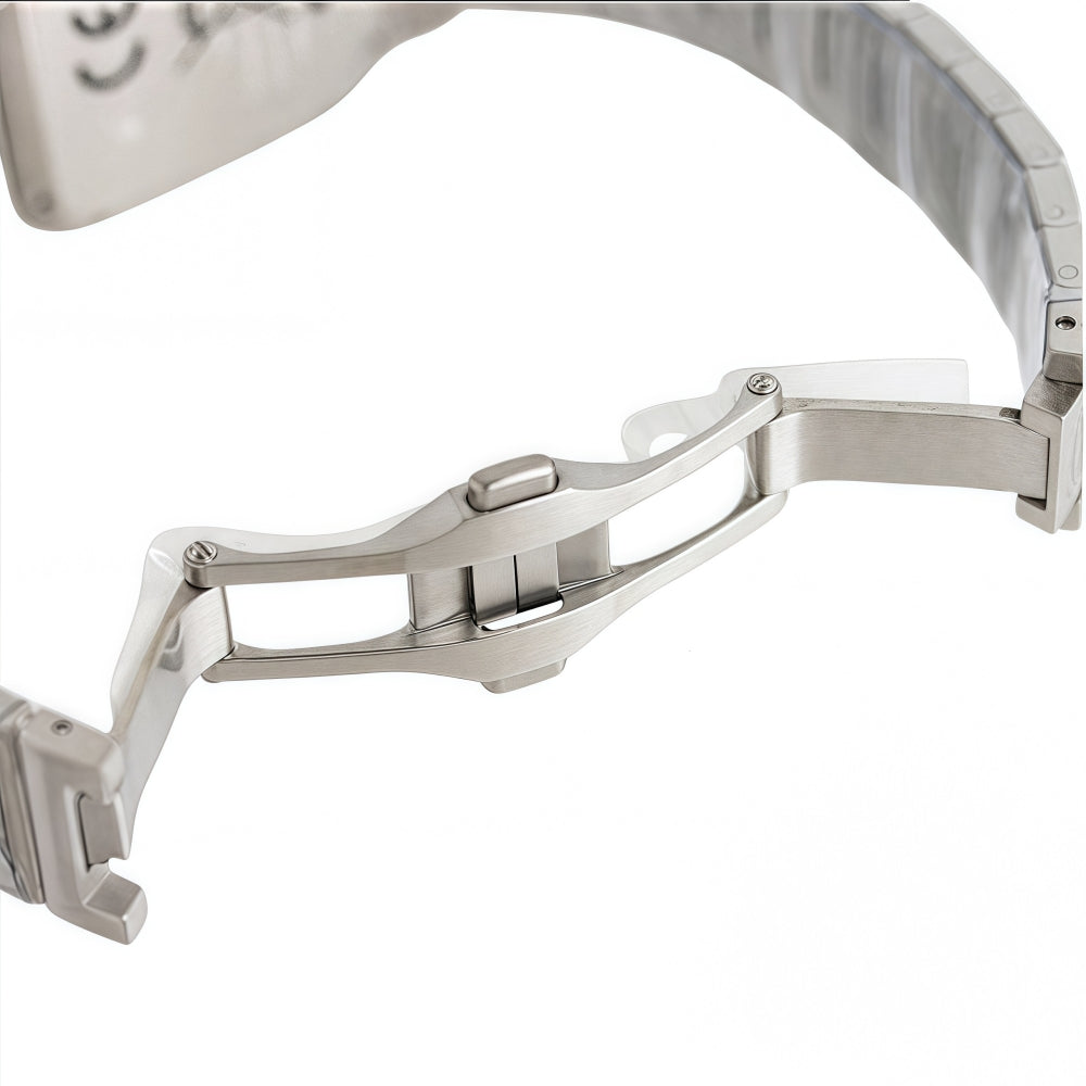 Cartier Santos Diamond Stainless Steel Watch W4SA0006