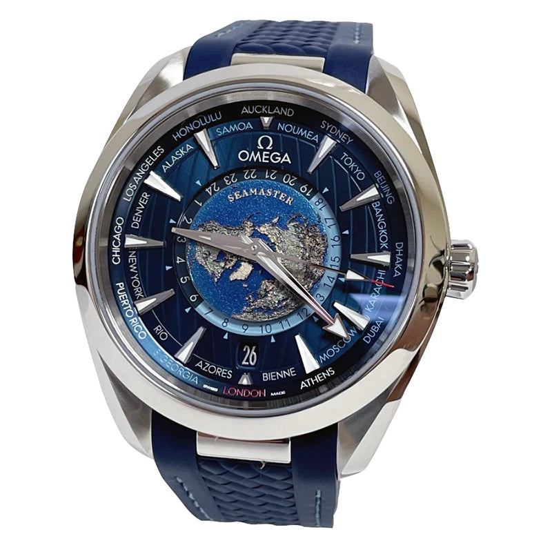 Omega Aqua Terra 150M WORLDTIMER GMT 220.12.43.22.03.001