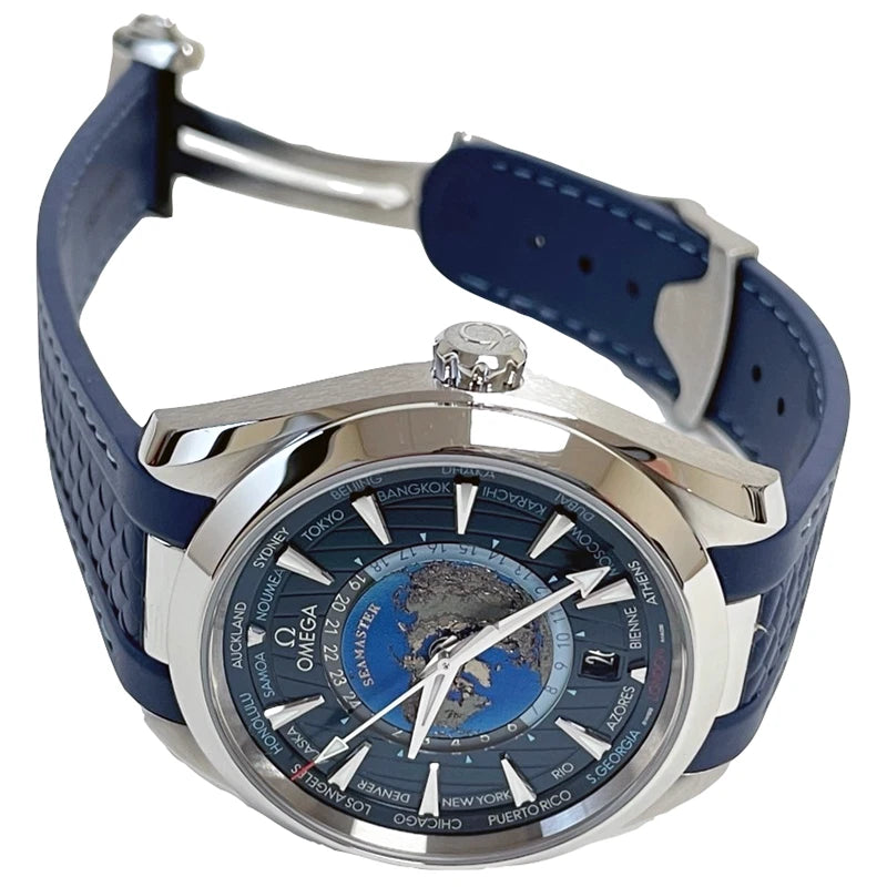 Omega Aqua Terra 150M WORLDTIMER GMT 220.12.43.22.03.001