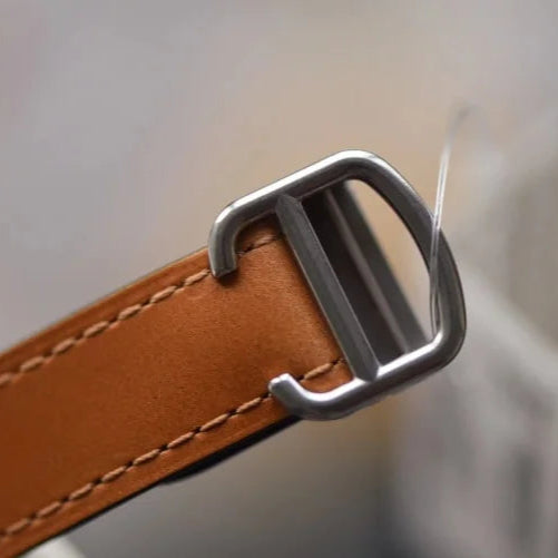Cartier Santos high-quality leather strap watch