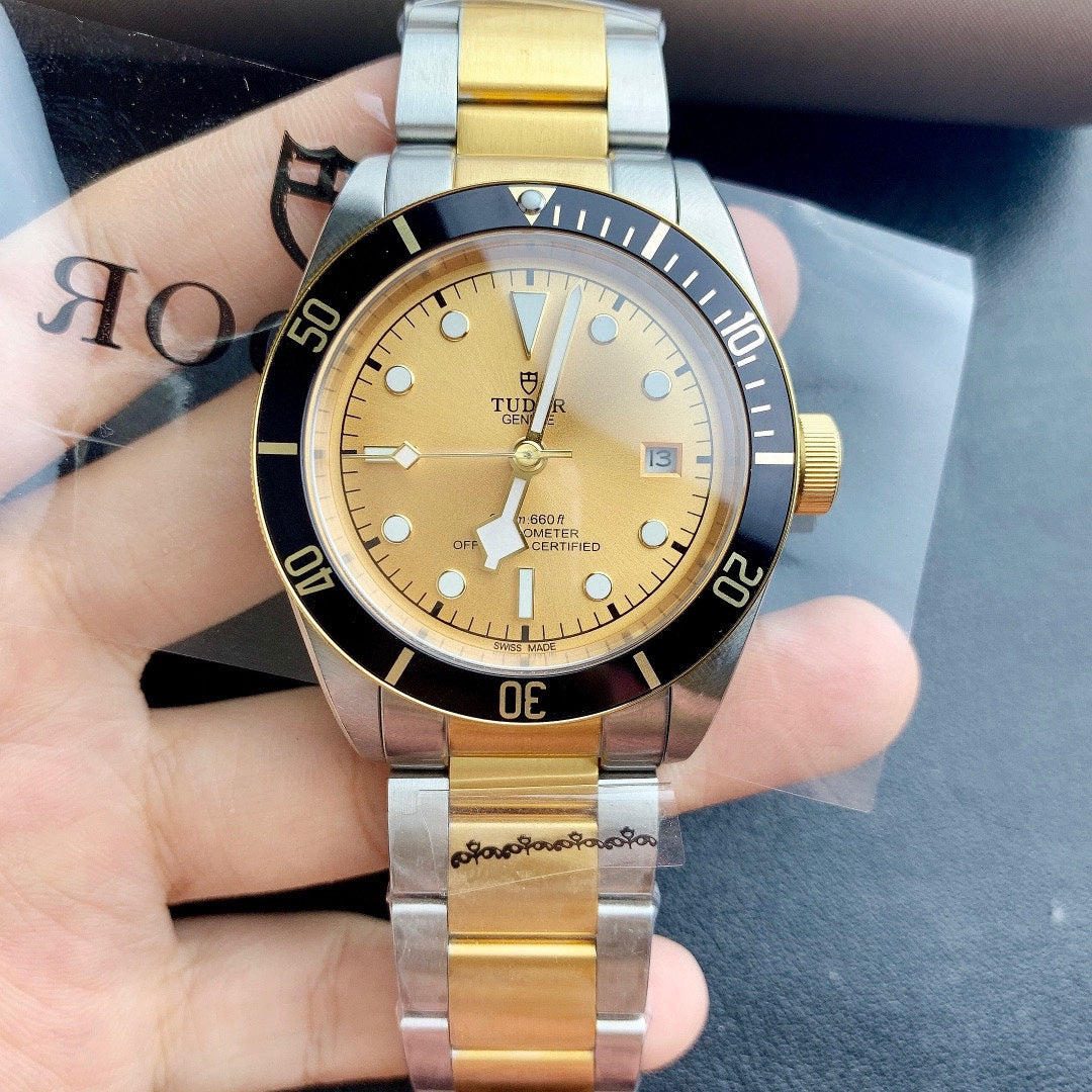 Montre-bracelet automatique lumineuse Tudor Retro Sports