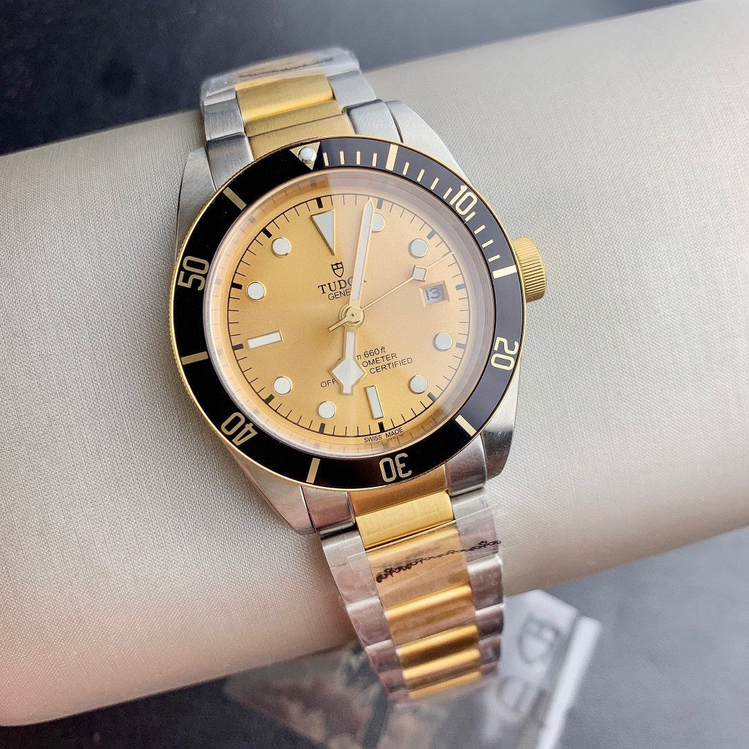 Montre-bracelet automatique lumineuse Tudor Retro Sports