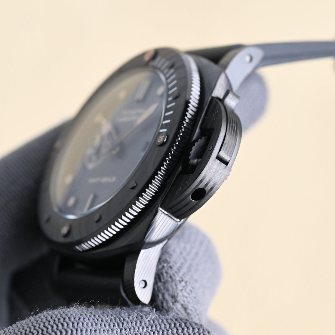 Panerai Submersible Navy SEALs Stainless Steel Automatic Wrist Watch