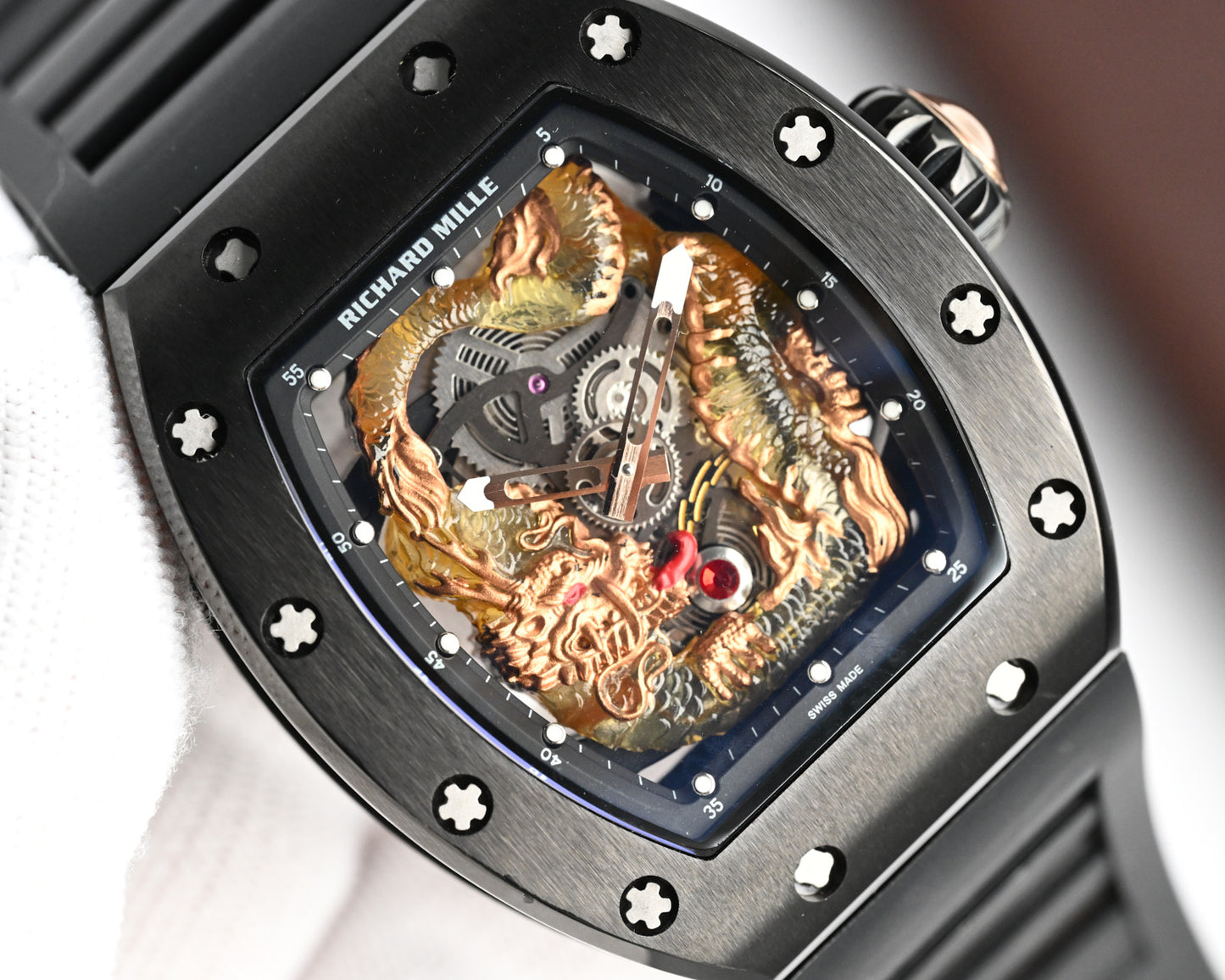 Richard Mille Jackie Chen Flying Dragon Series Wrist Watch