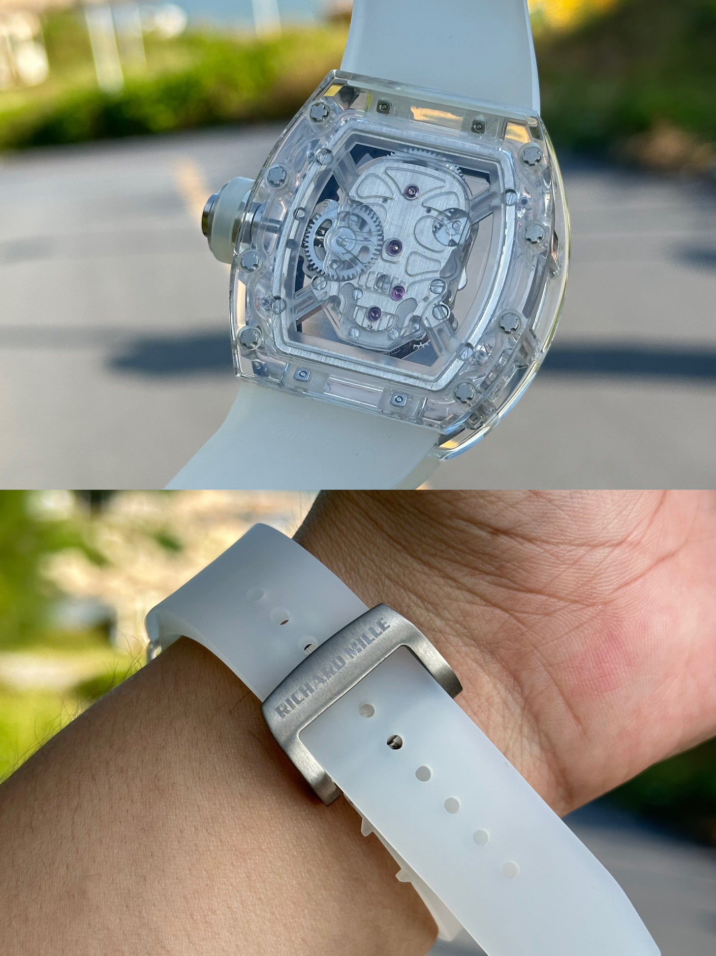 Richard Mille RM 052 Tourbillon Skull Wrist Watch
