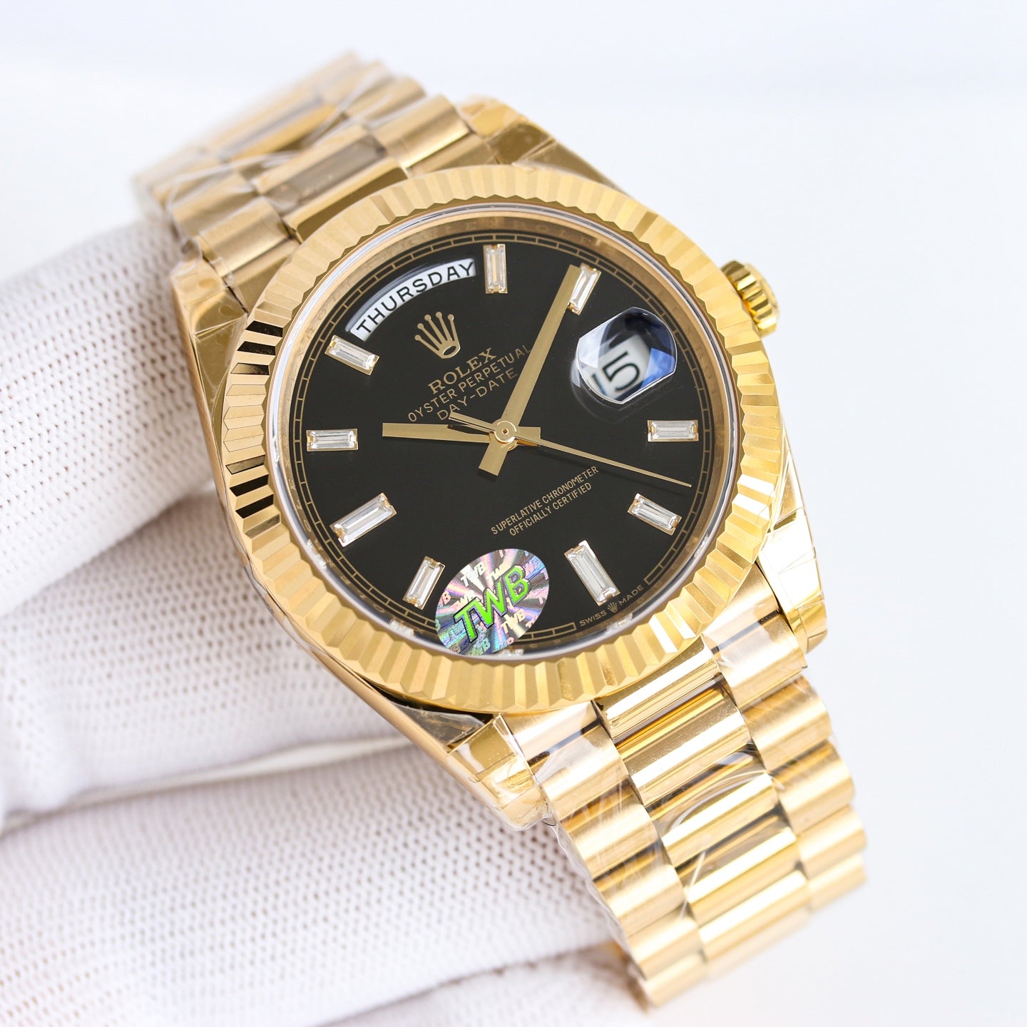 Rolex Oyster Perpetual Day-Date Wrist Watch