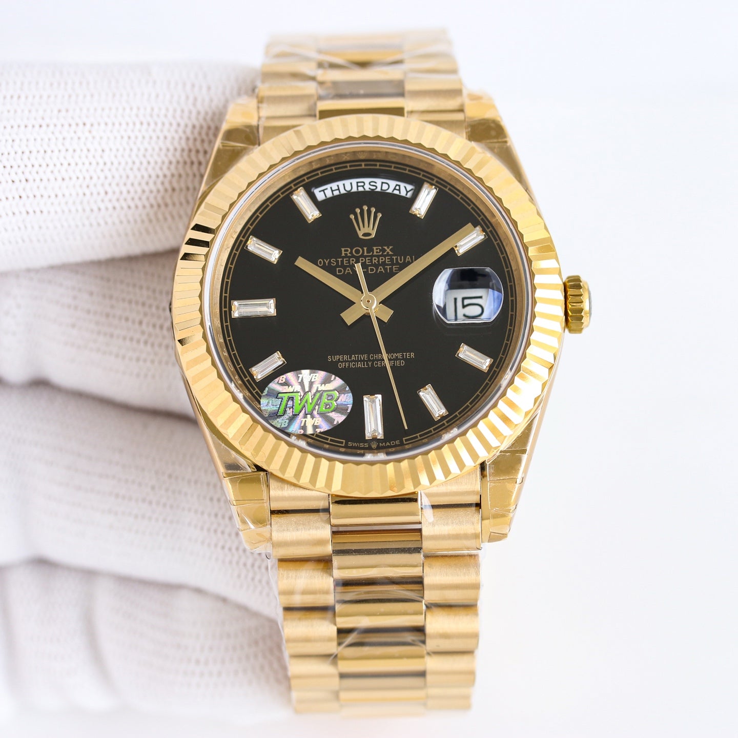 Rolex Oyster Perpetual Day-Date Wrist Watch