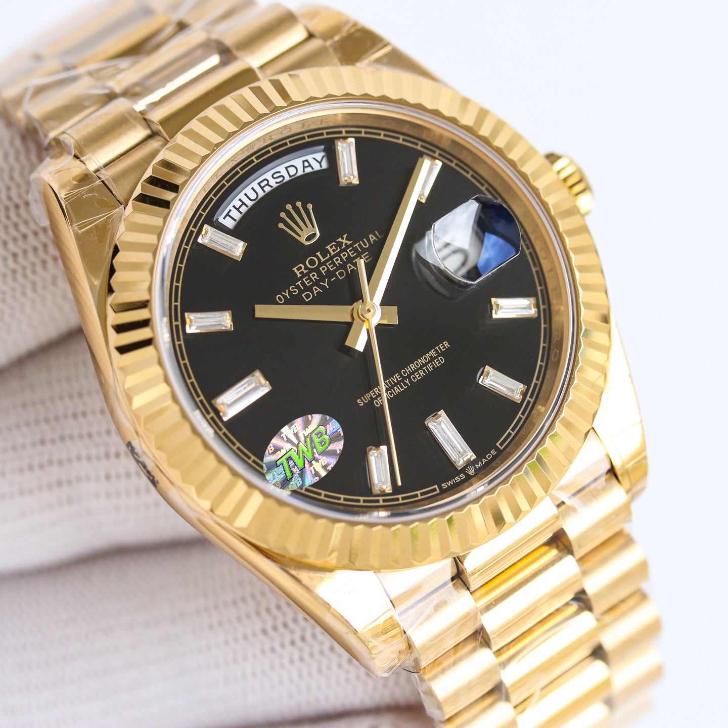 Rolex Oyster Perpetual Day-Date Wrist Watch
