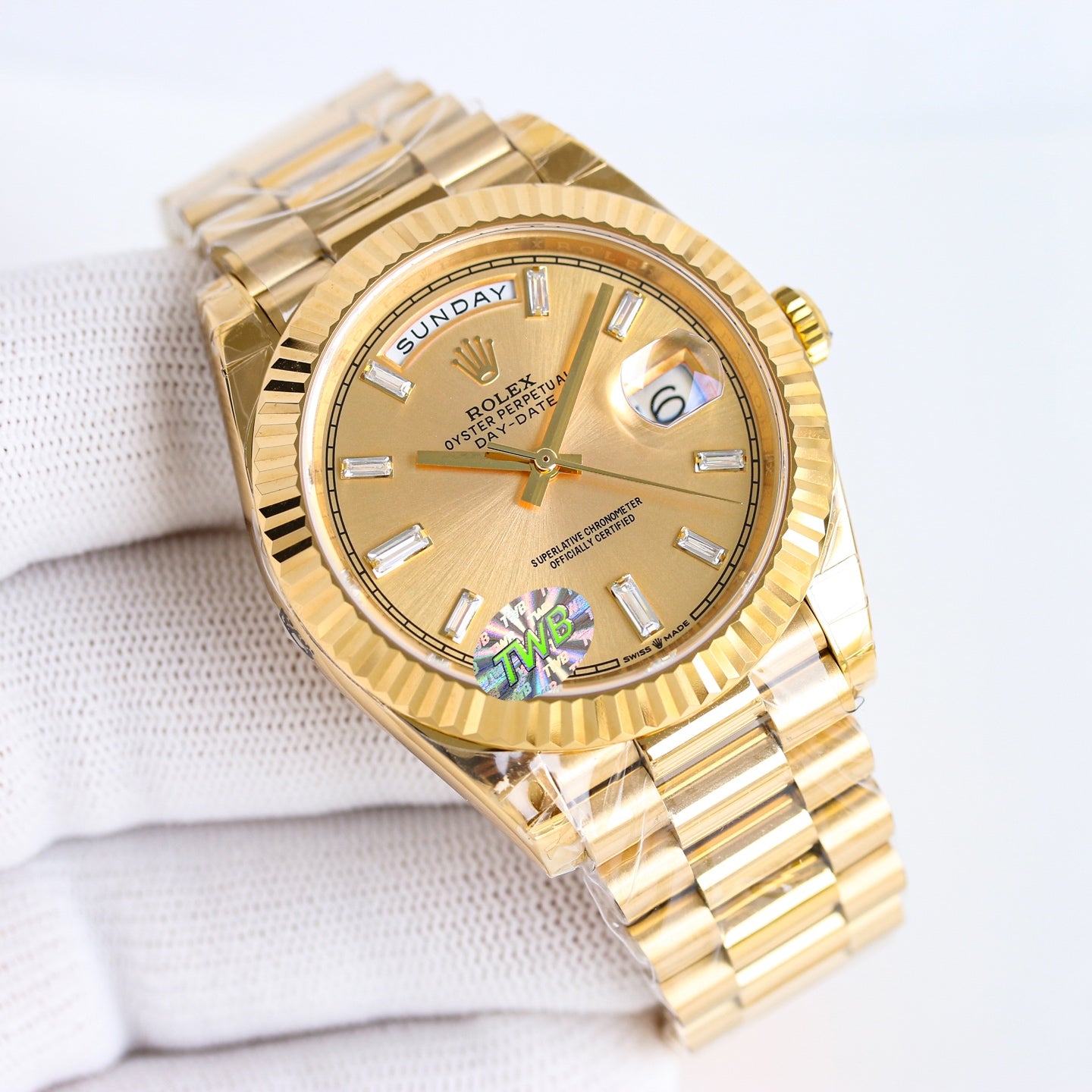 Rolex Oyster Perpetual Day-Date Wrist Watch