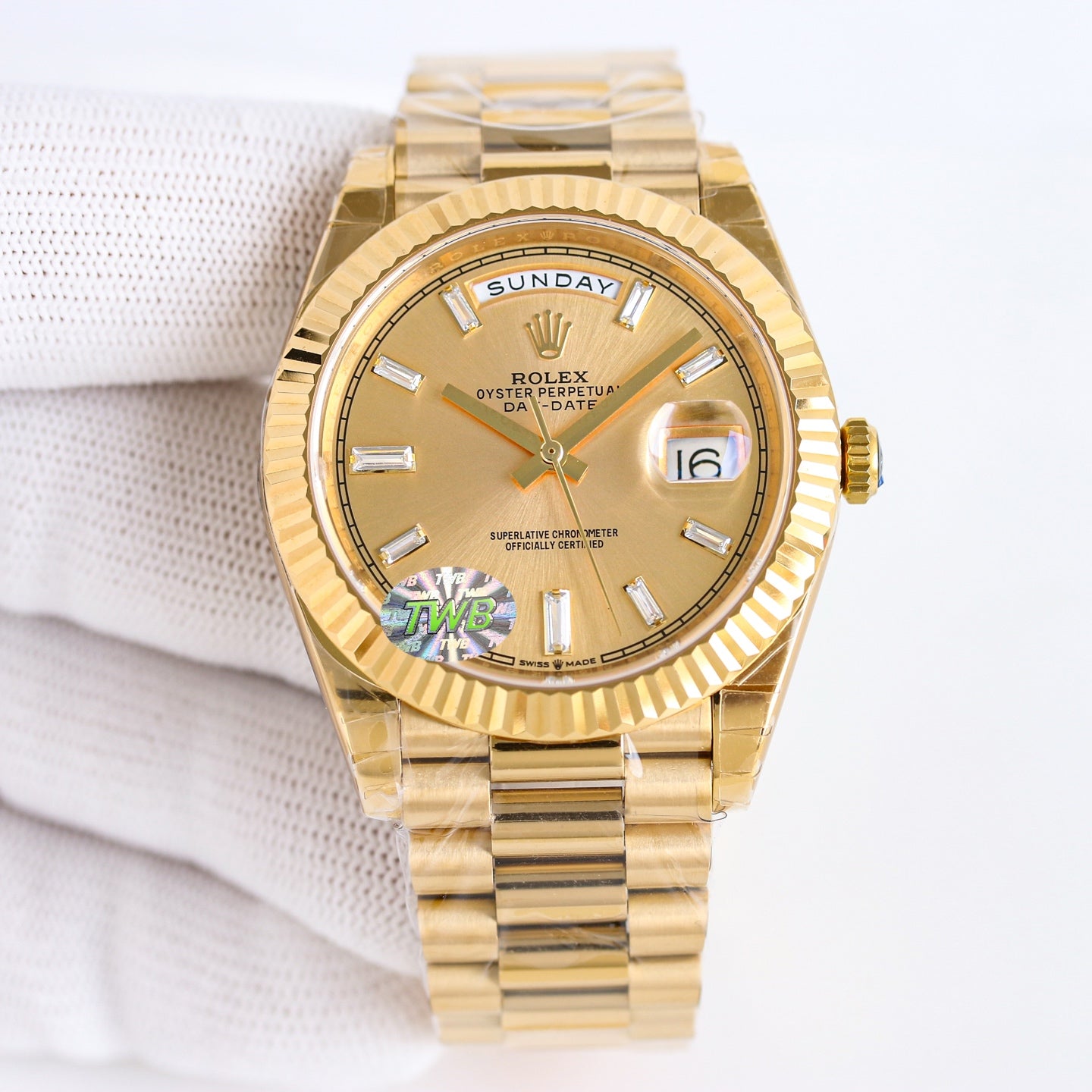 Rolex Oyster Perpetual Day-Date Wrist Watch