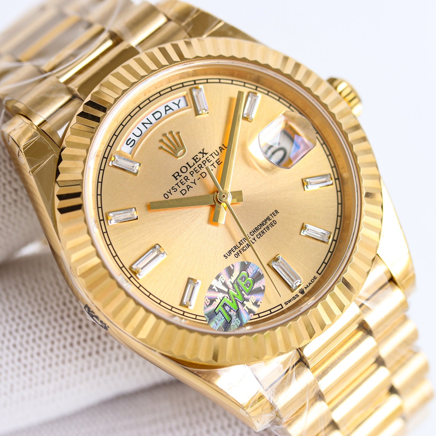 Rolex Oyster Perpetual Day-Date Wrist Watch