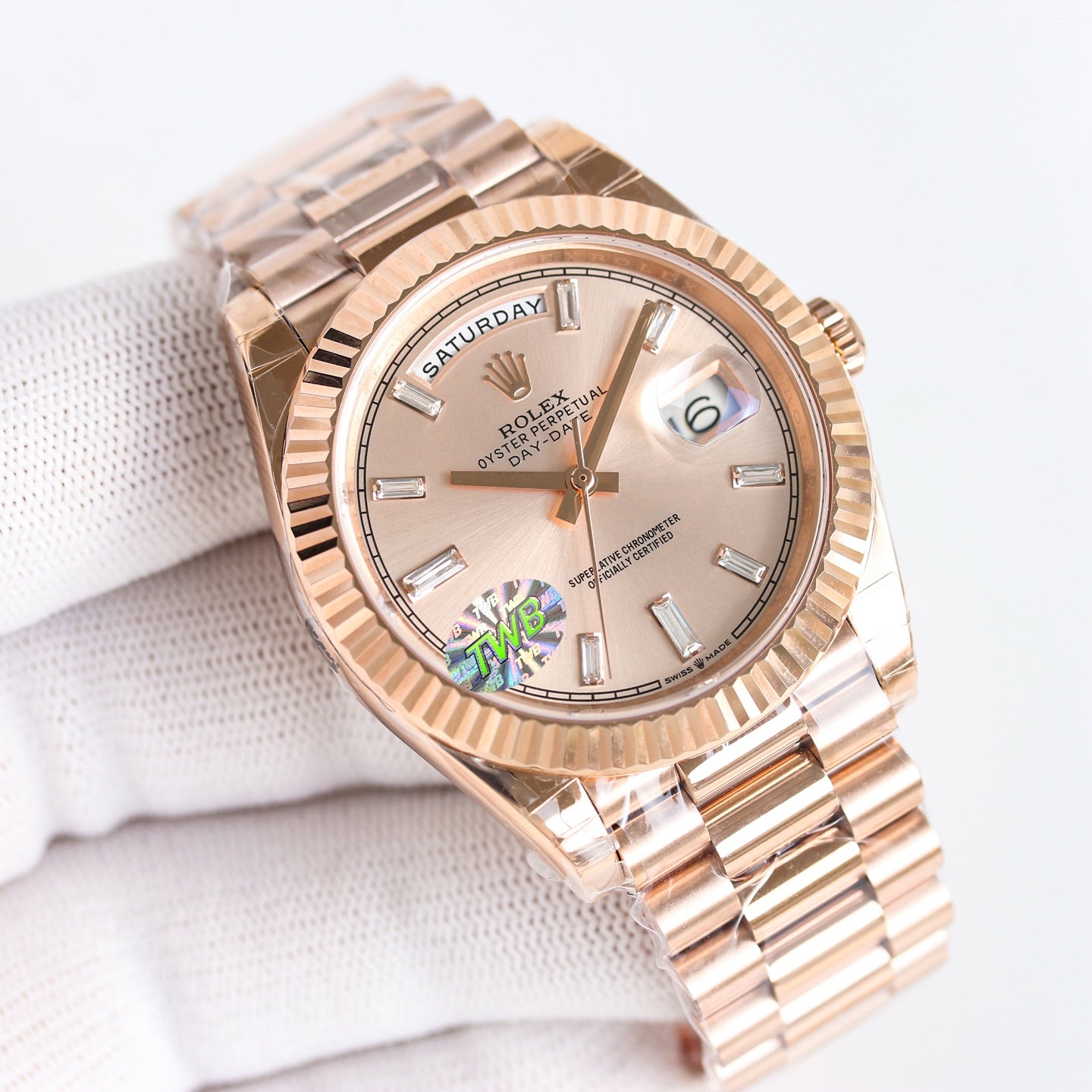 Rolex Oyster Perpetual Day-Date Wrist Watch
