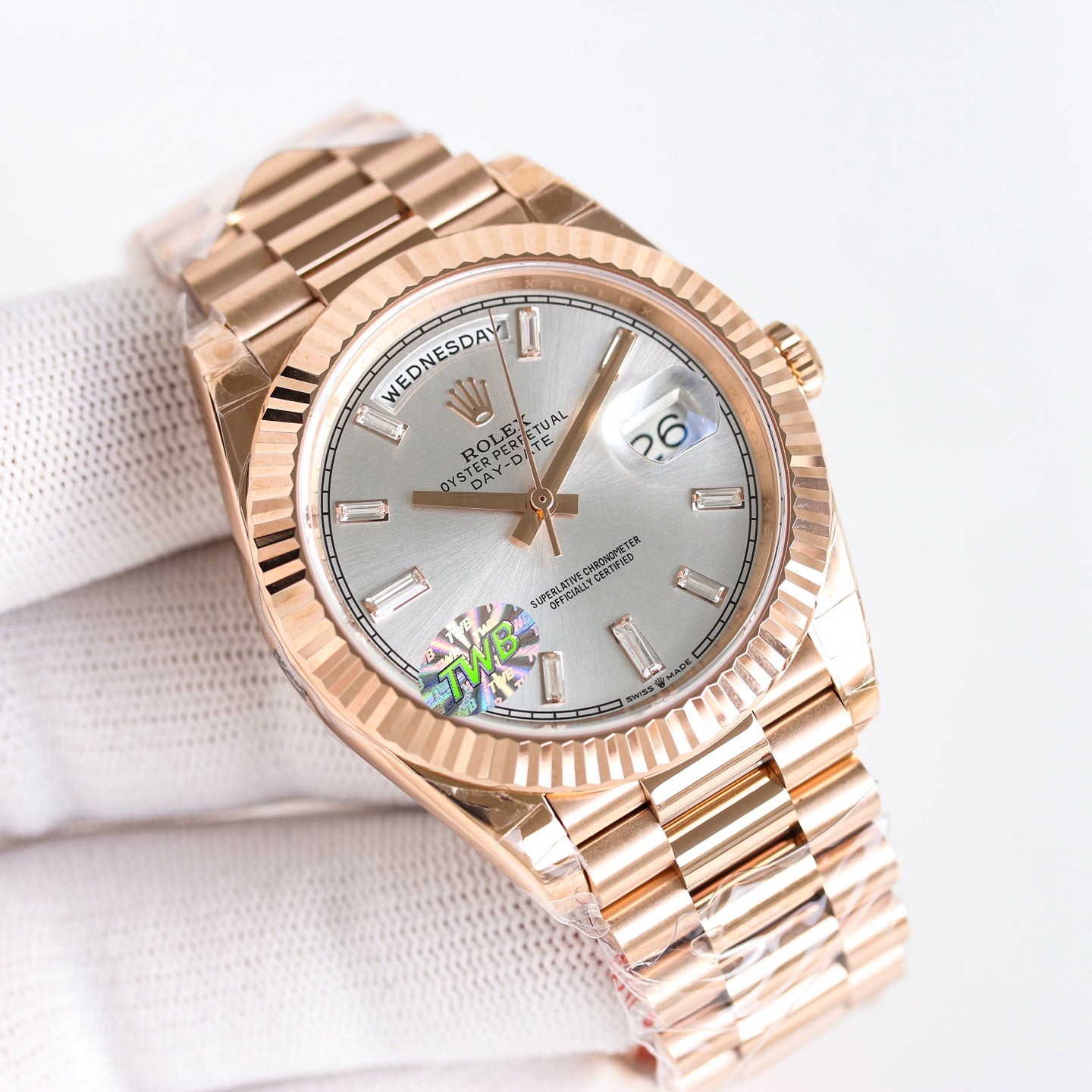 Rolex Oyster Perpetual Day-Date Wrist Watch