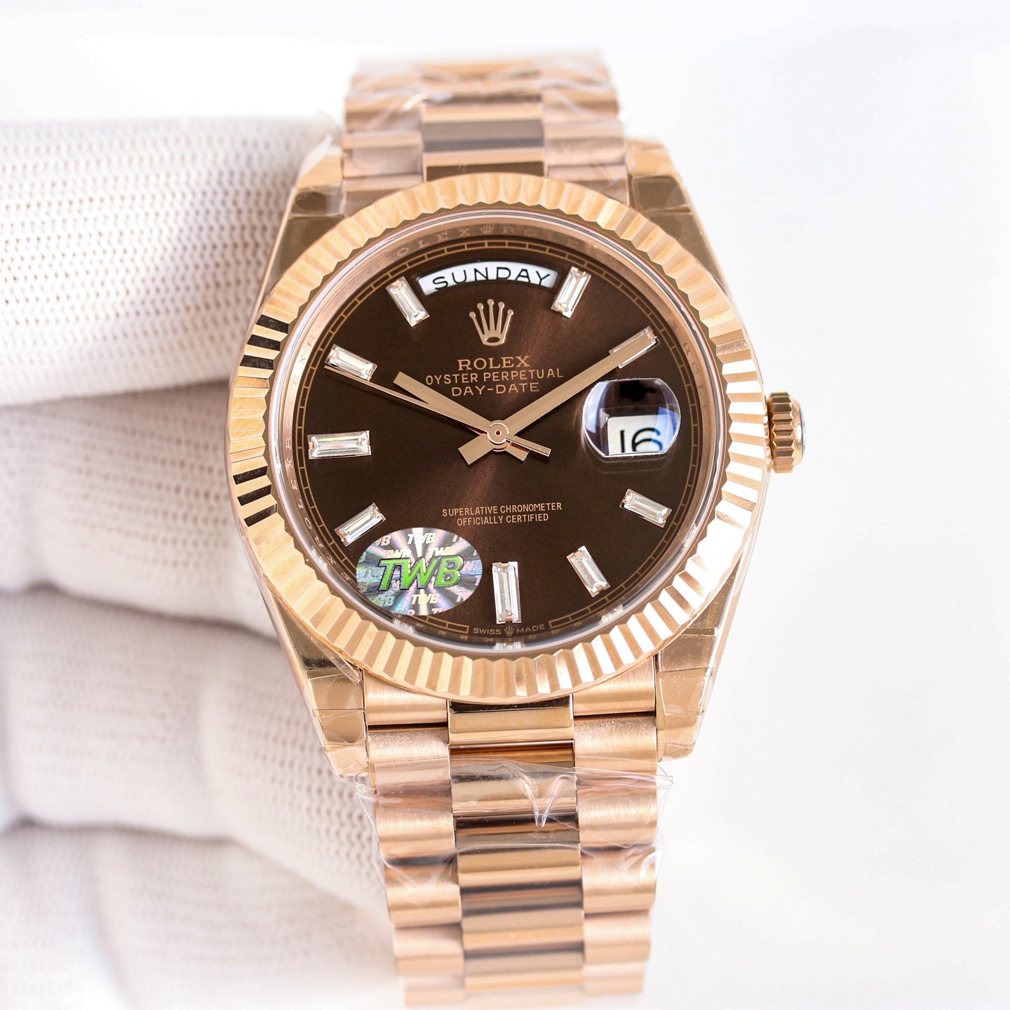 Rolex Oyster Perpetual Day-Date Wrist Watch