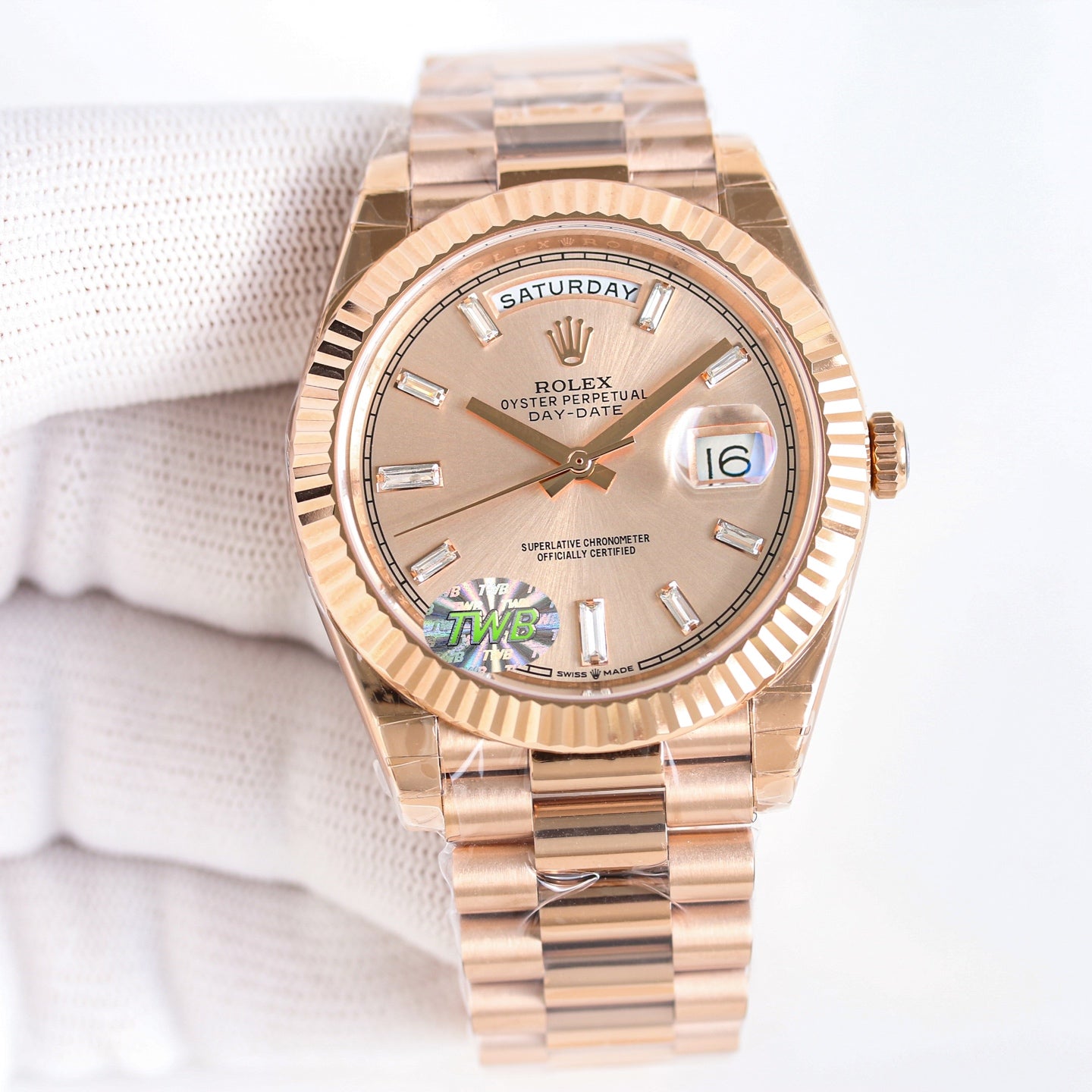 Rolex Oyster Perpetual Day-Date Wrist Watch