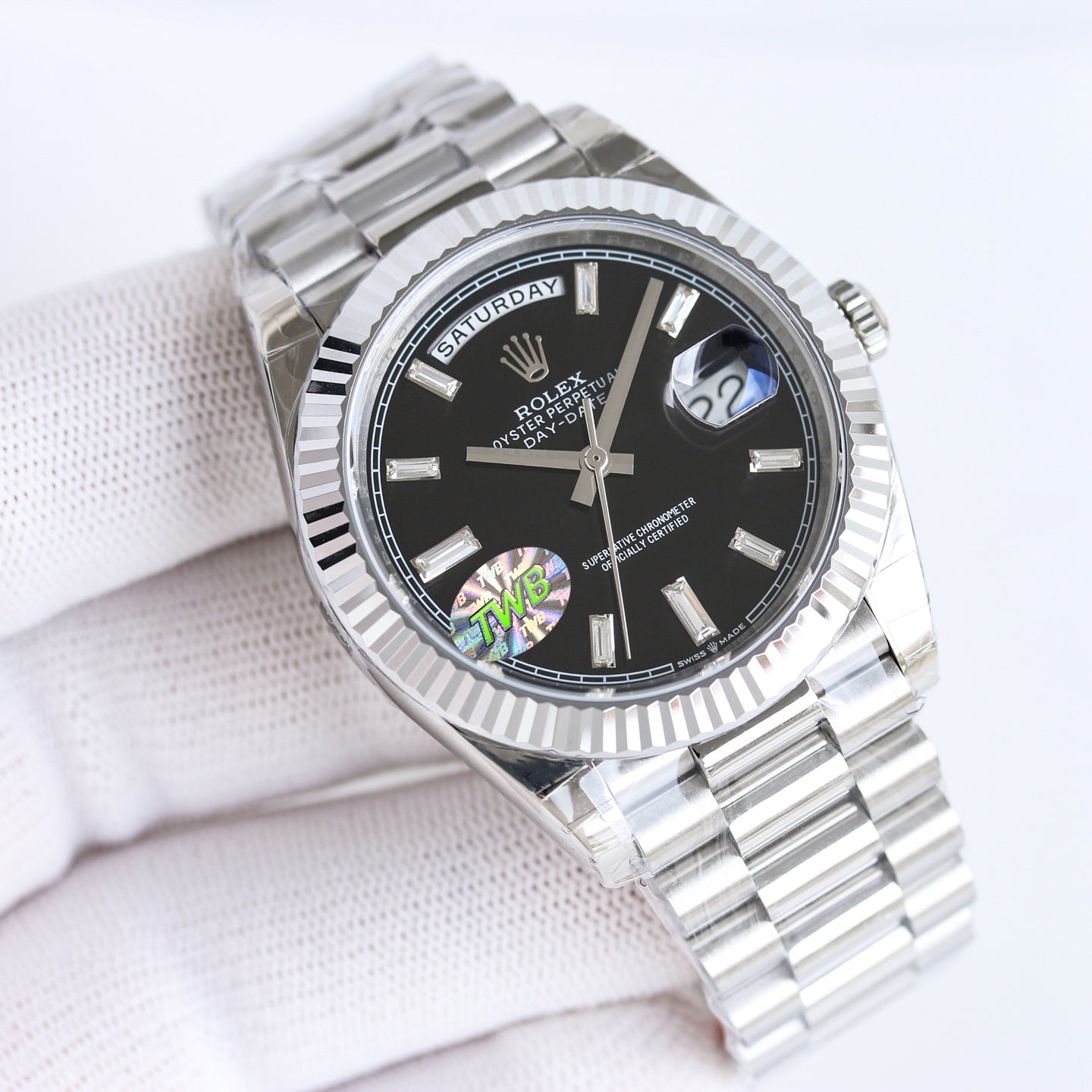 Rolex Oyster Perpetual Day-Date Wrist Watch