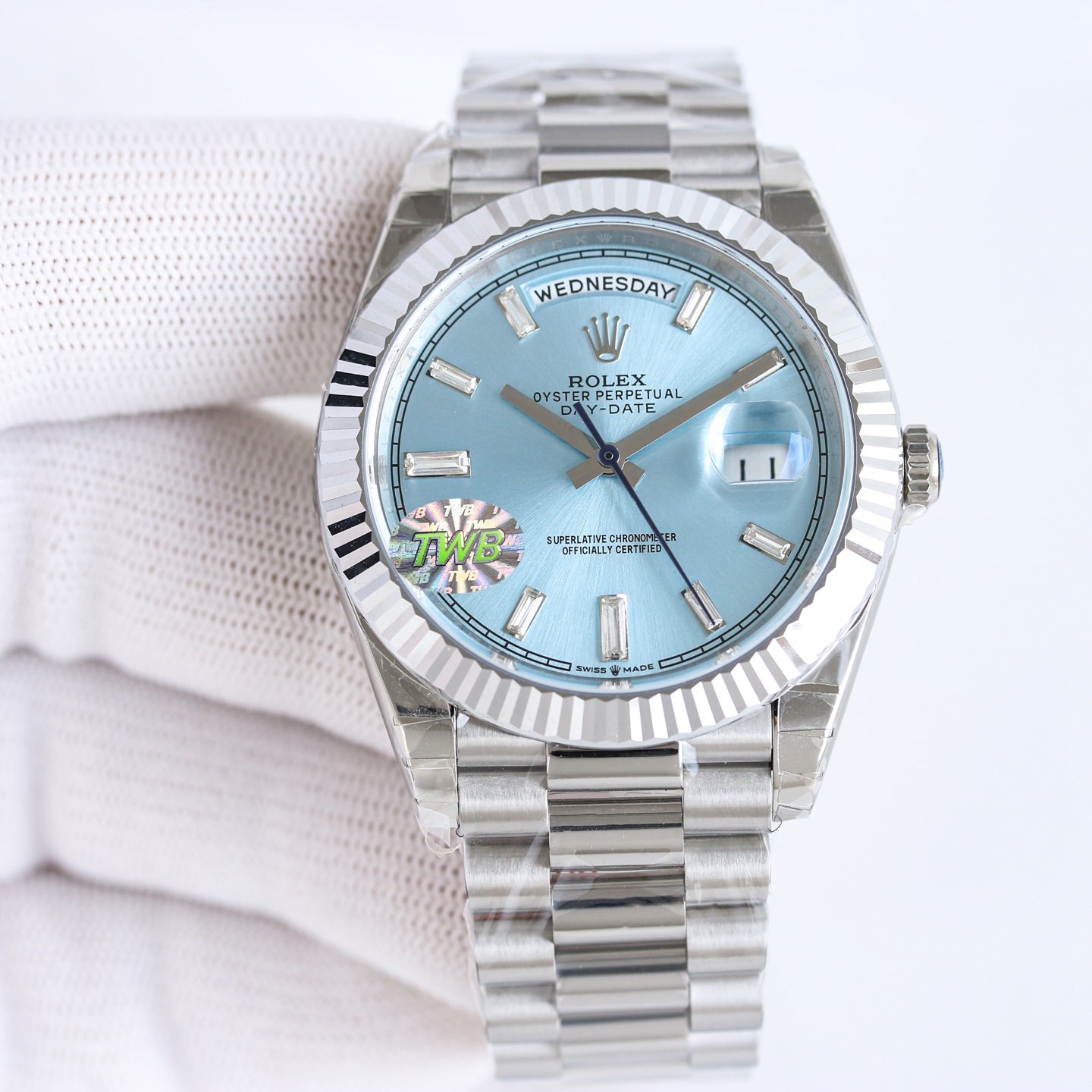 Rolex Oyster Perpetual Day-Date Wrist Watch