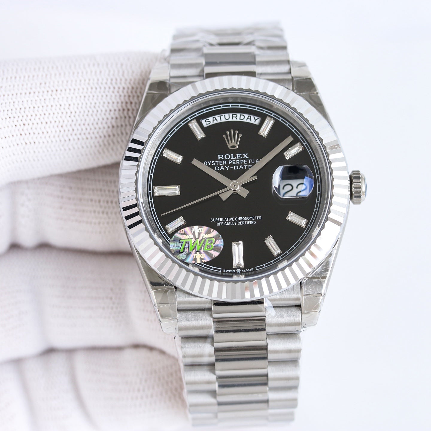 Rolex Oyster Perpetual Day-Date Wrist Watch