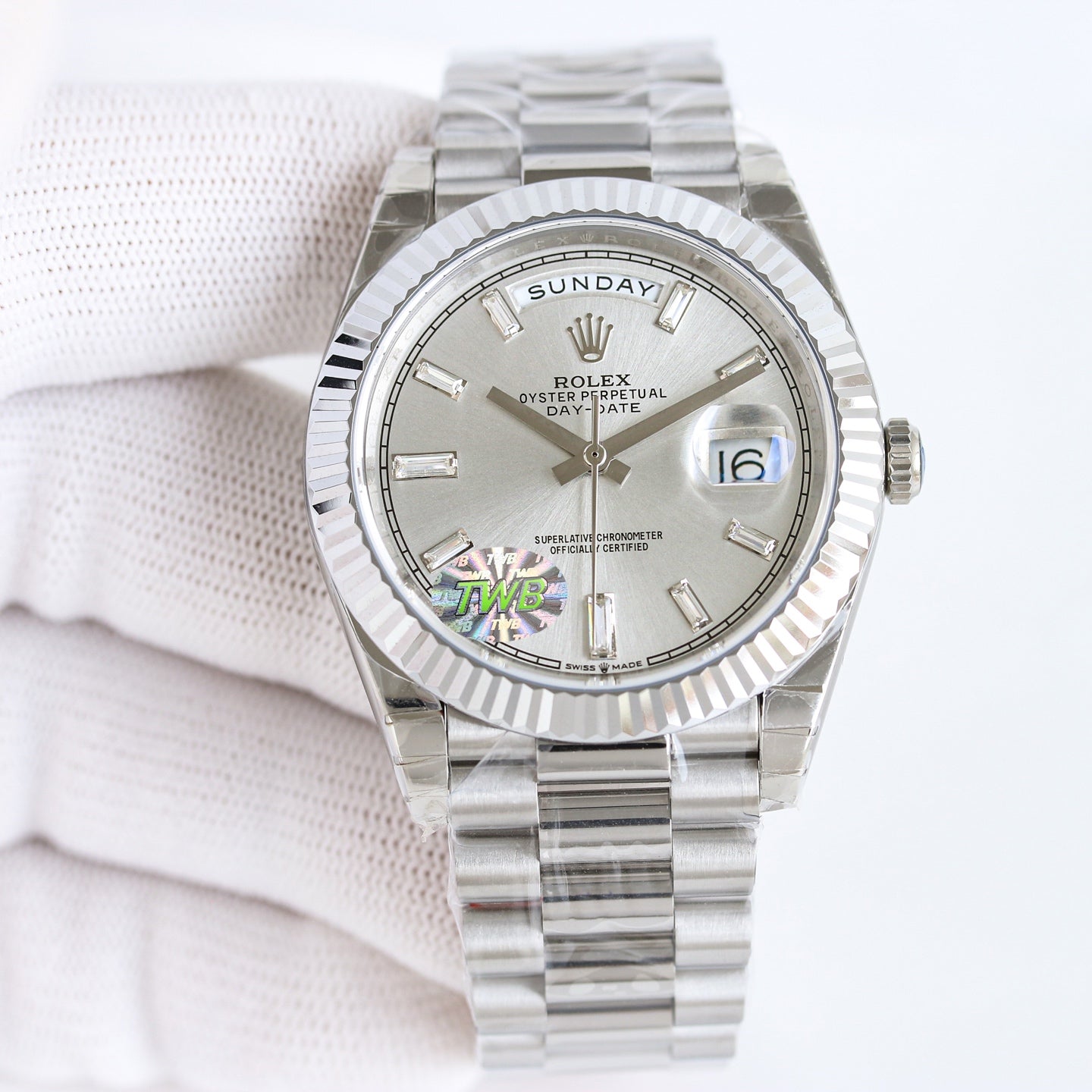 Rolex Oyster Perpetual Day-Date Wrist Watch