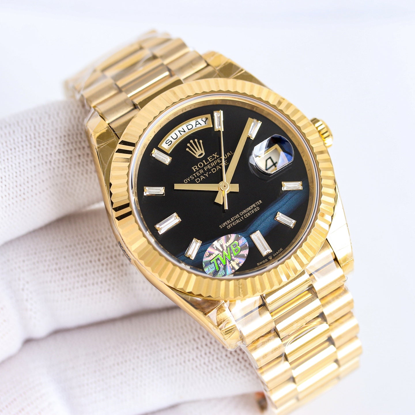 Rolex Oyster Perpetual Day-Date Wrist Watch