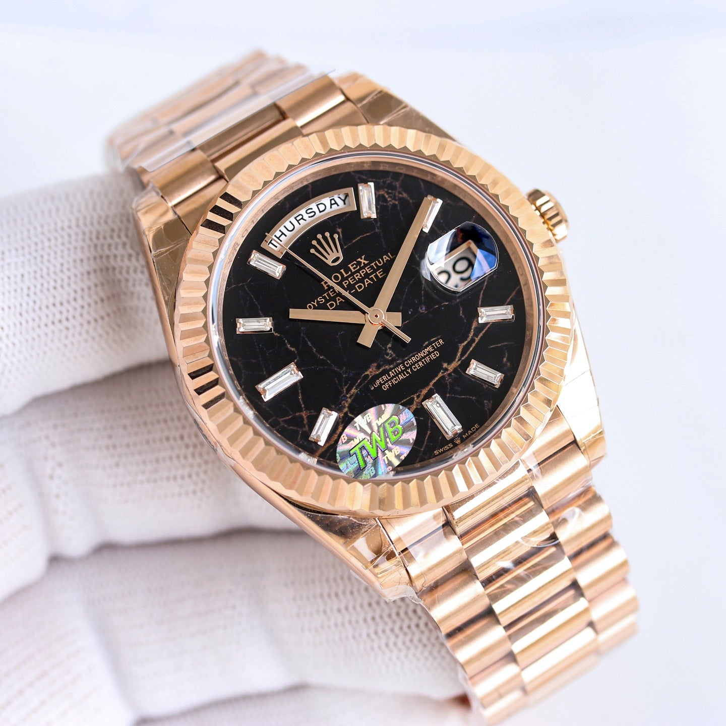 Rolex Oyster Perpetual Day-Date Wrist Watch