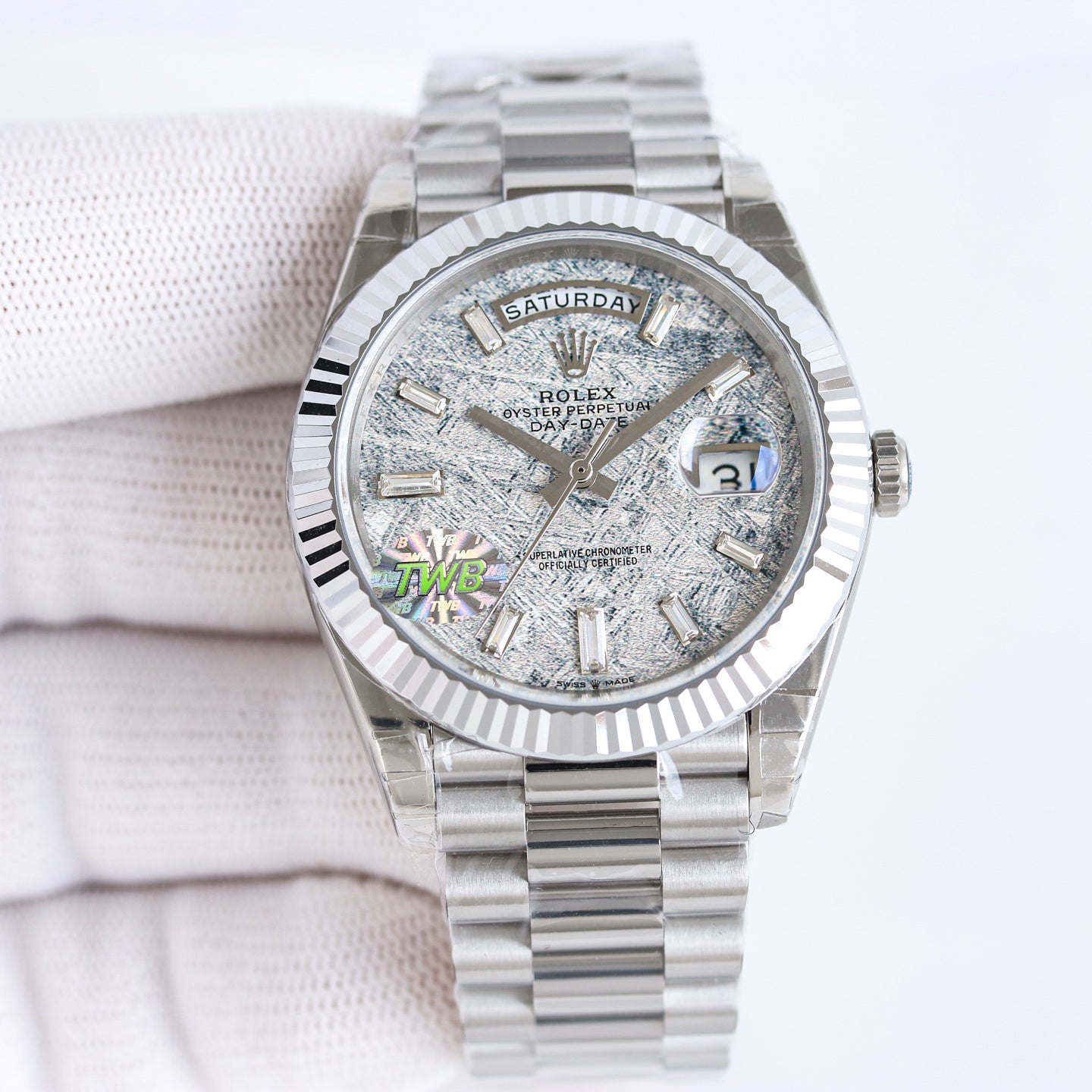 Rolex Oyster Perpetual Day-Date Wrist Watch