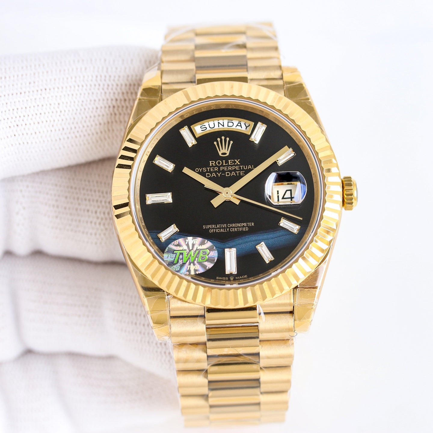 Rolex Oyster Perpetual Day-Date Wrist Watch