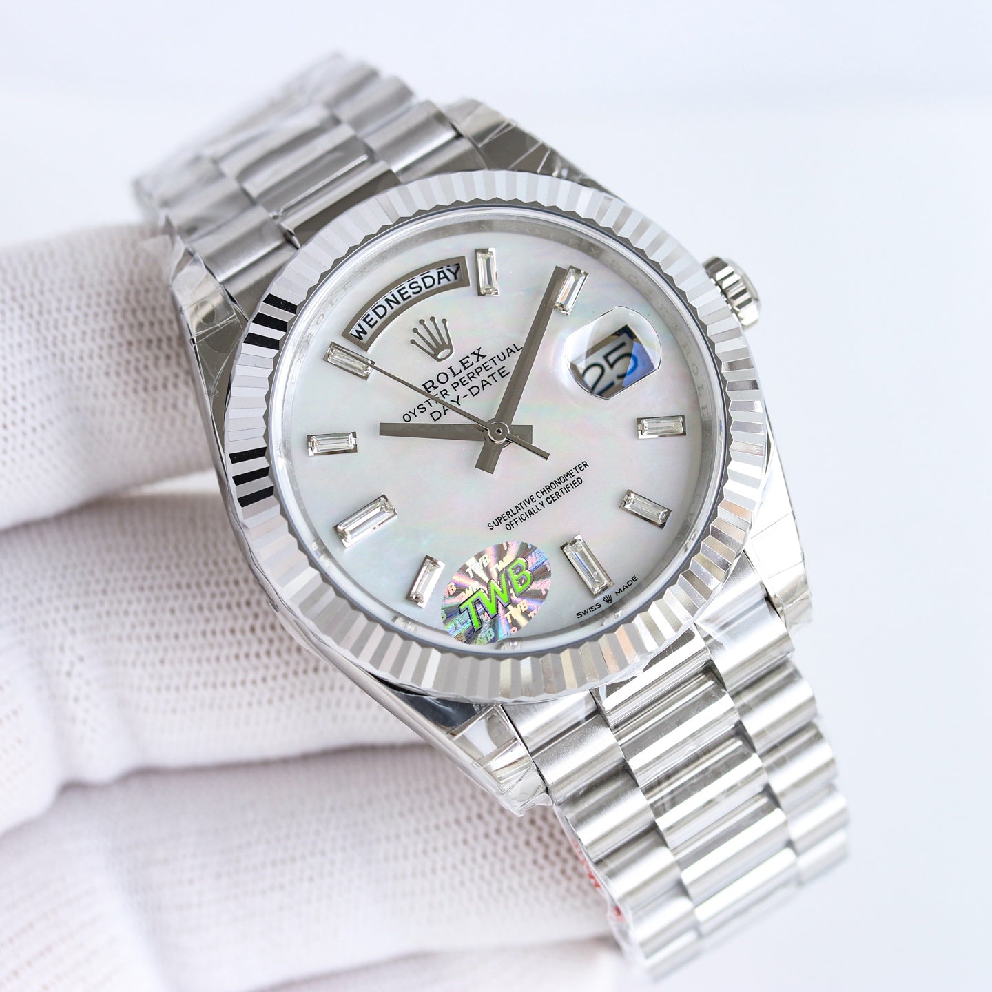Rolex Oyster Perpetual Day-Date Wrist Watch