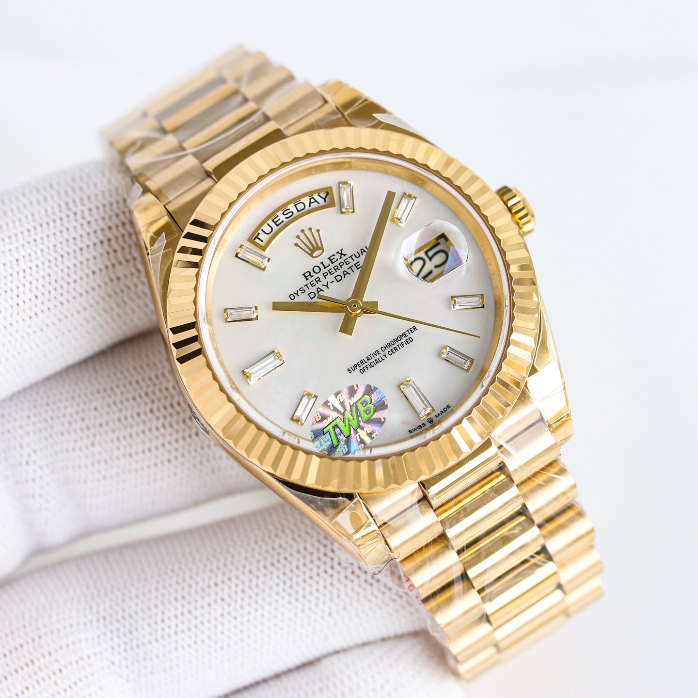 Rolex Oyster Perpetual Day-Date Wrist Watch