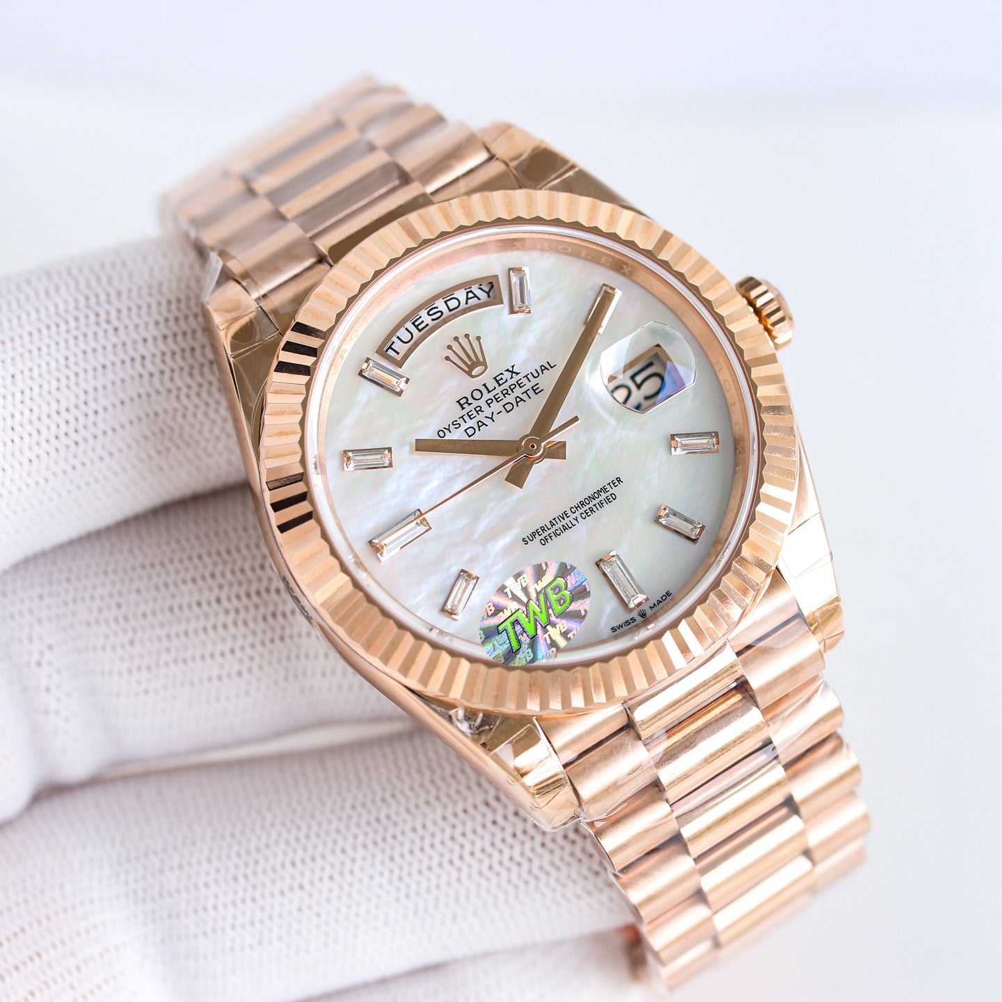 Rolex Oyster Perpetual Day-Date Wrist Watch