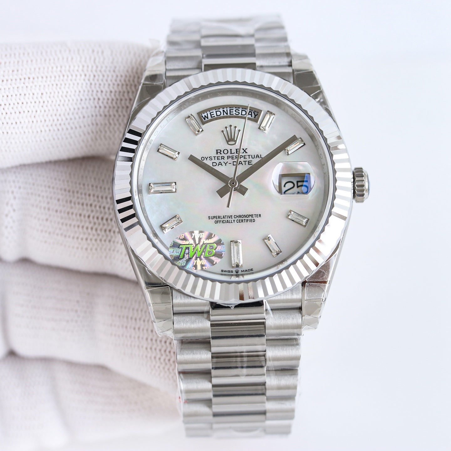 Rolex Oyster Perpetual Day-Date Wrist Watch