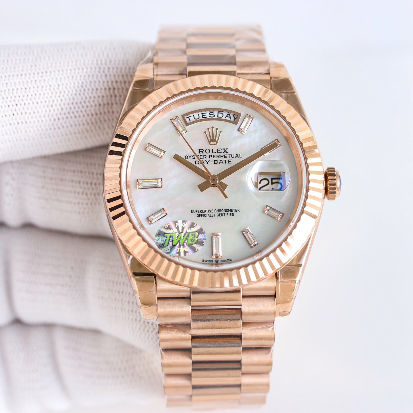 Rolex Oyster Perpetual Day-Date Wrist Watch