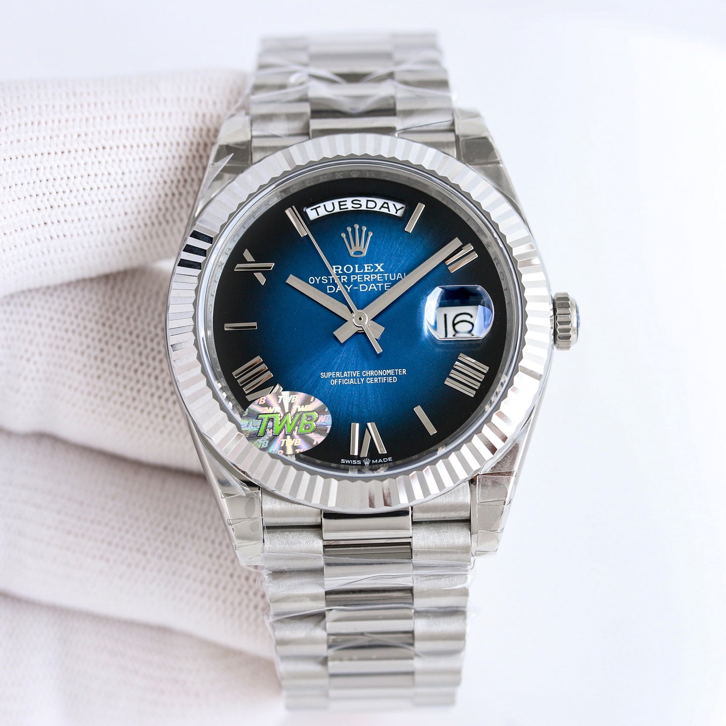 Rolex Perpetual Day-Date Wrist Watch