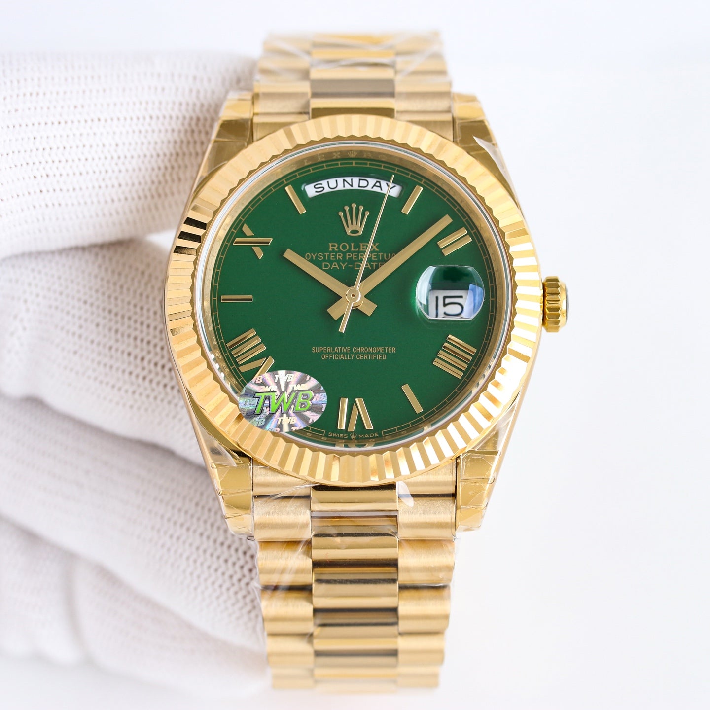 Rolex Perpetual Day-Date Wrist Watch
