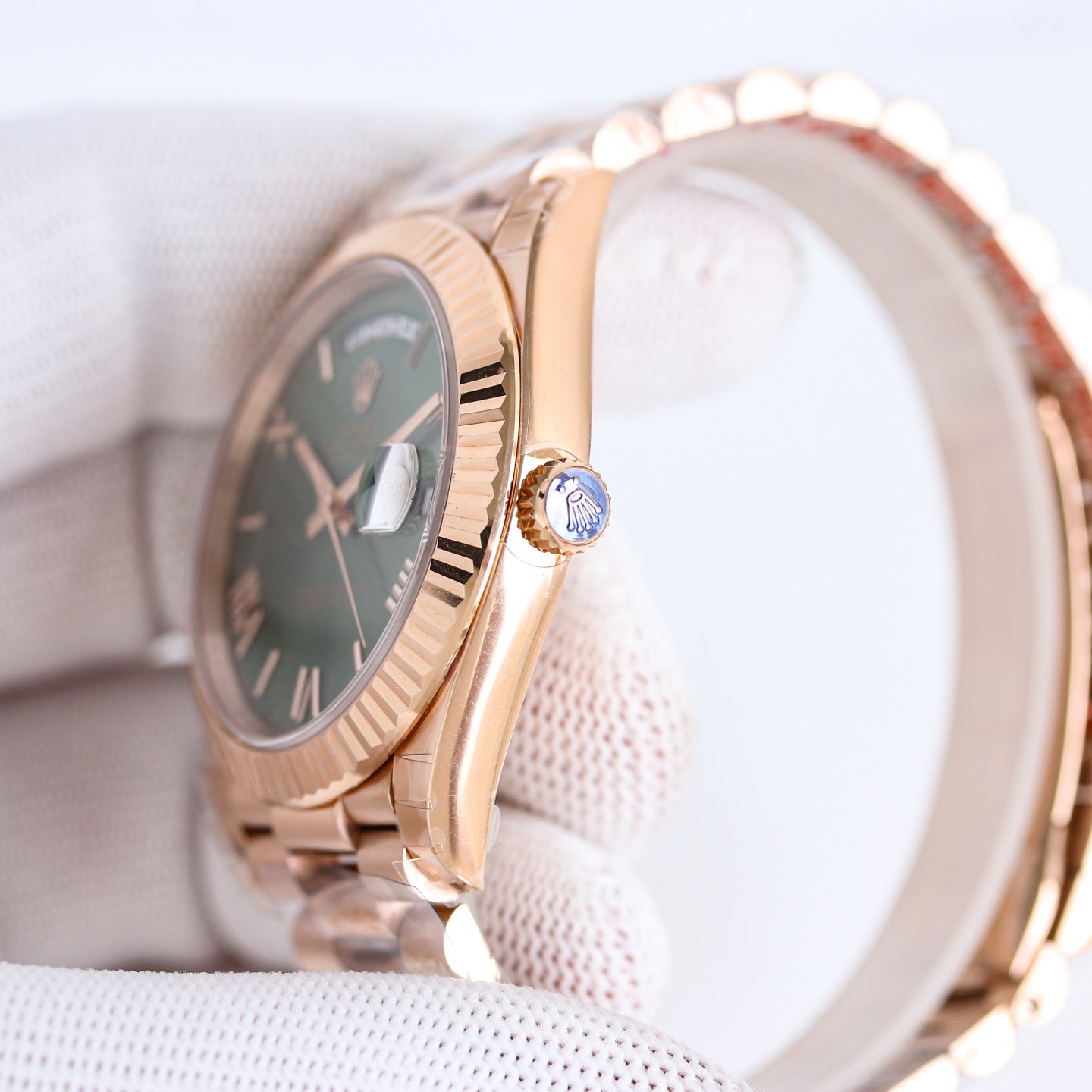 Rolex Perpetual Day-Date Wrist Watch