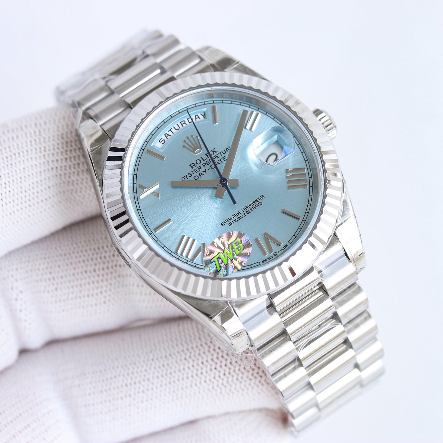 Rolex Perpetual Day-Date Wrist Watch