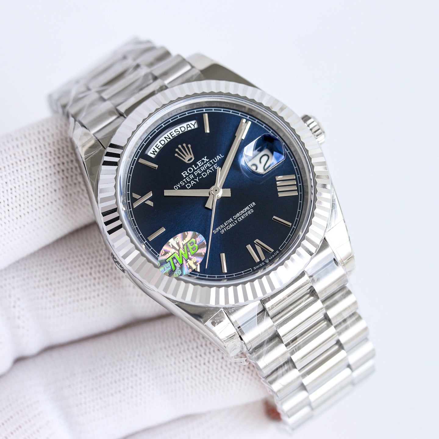 Rolex Perpetual Day-Date Wrist Watch