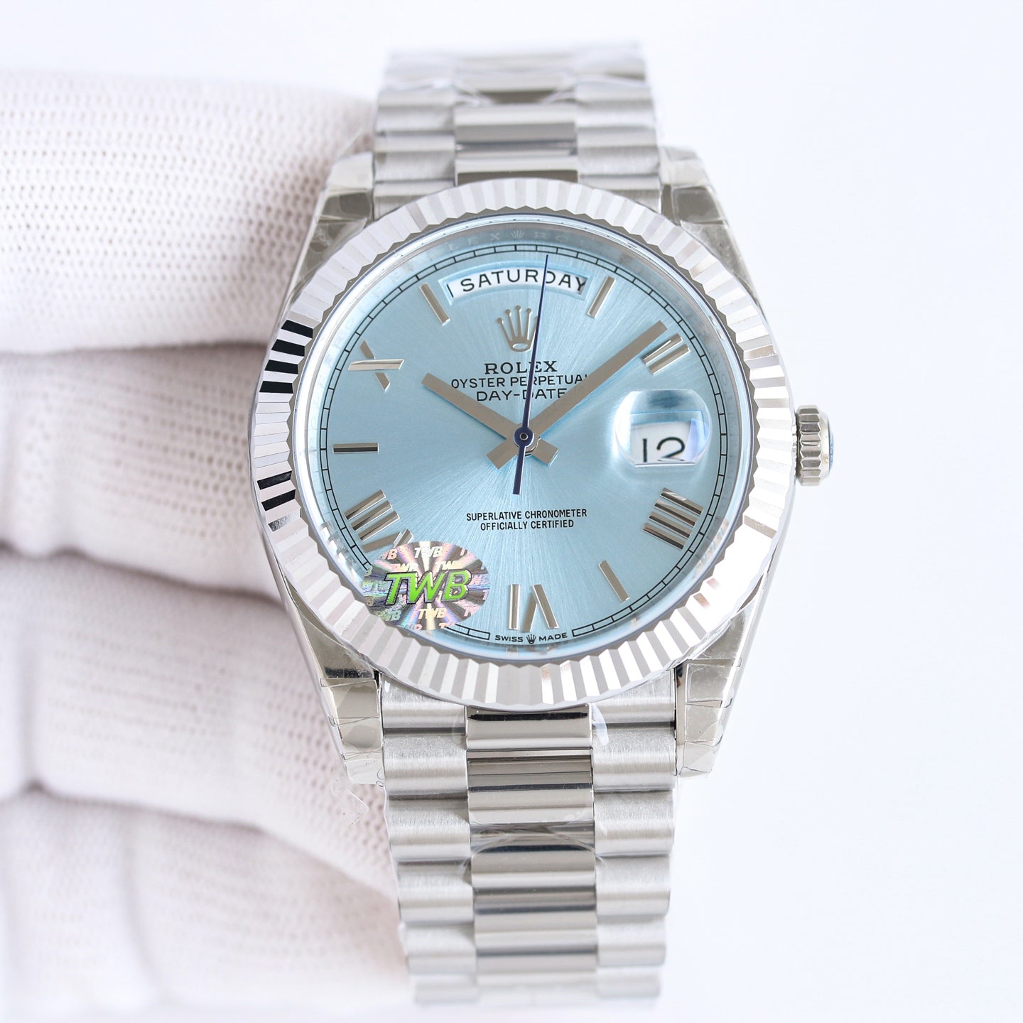 Rolex Perpetual Day-Date Wrist Watch