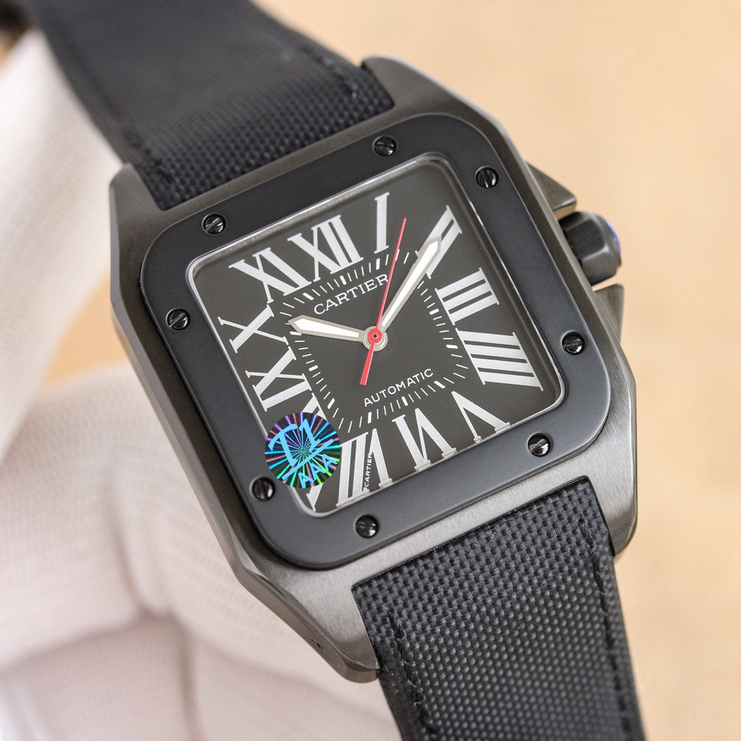 Cartier Black Warrior Series Men's Watch