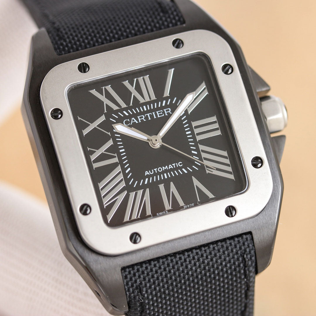 Cartier Black Warrior Series Men's Watch