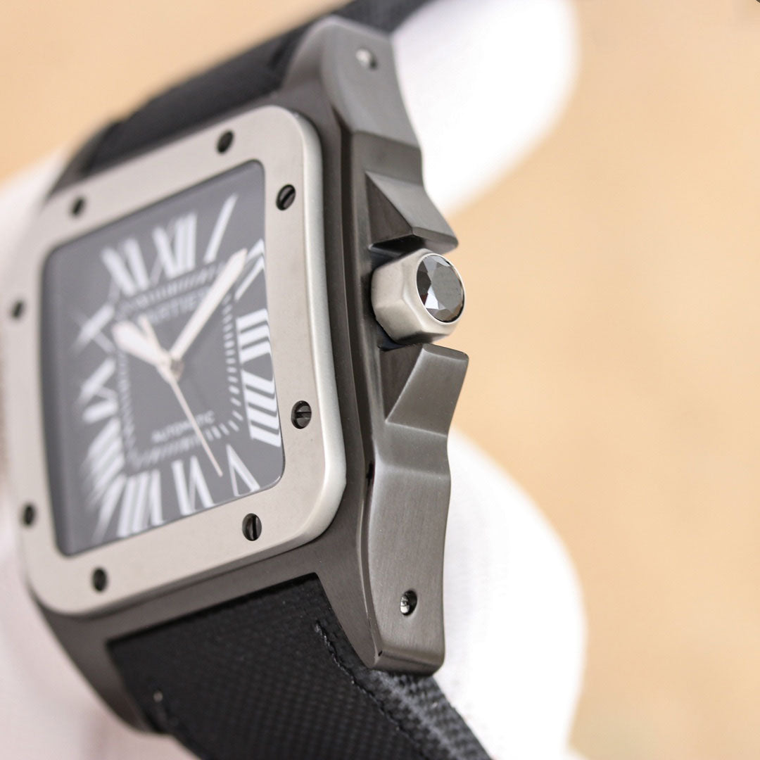 Cartier Black Warrior Series Men's Watch