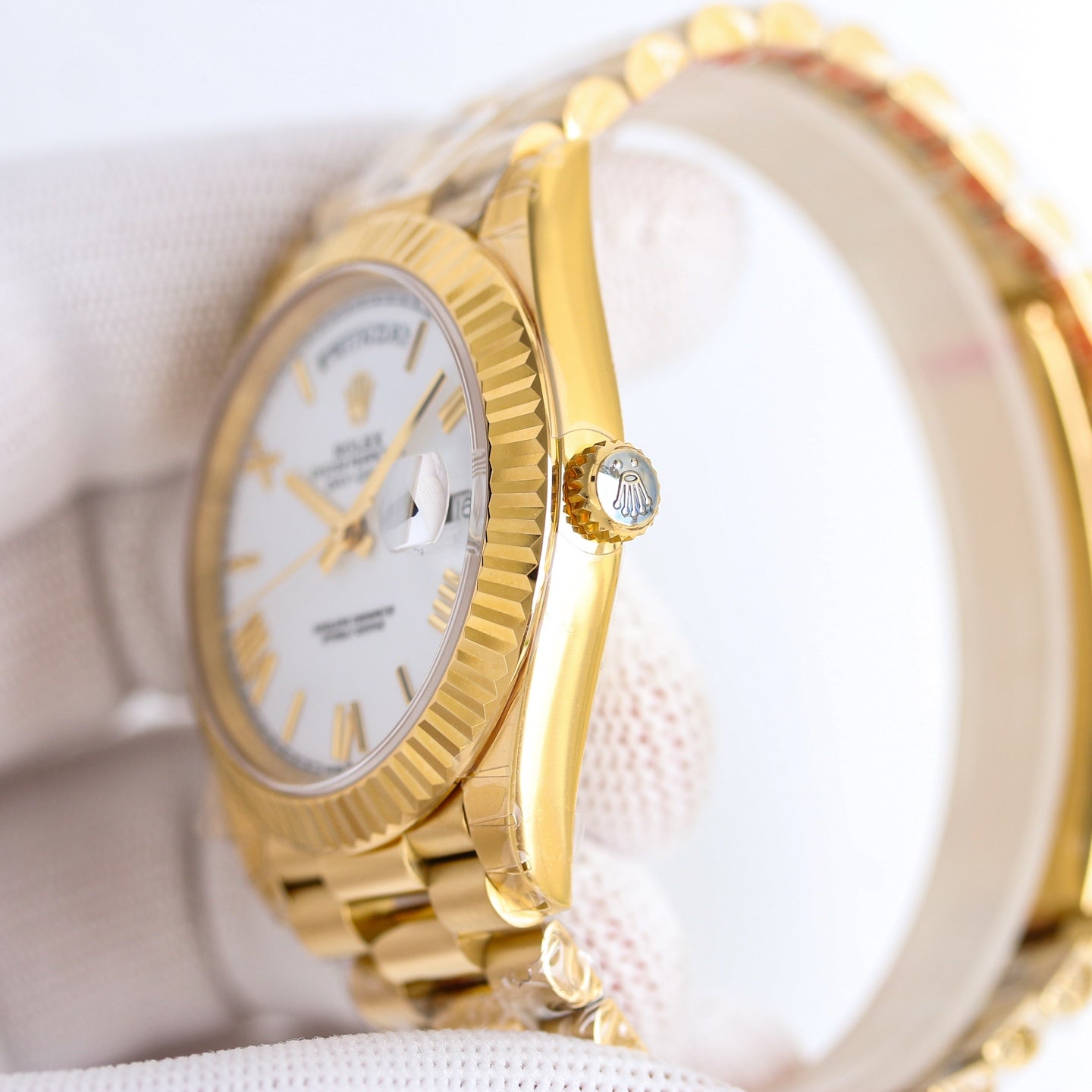 Rolex Perpetual Day-Date Wrist Watch