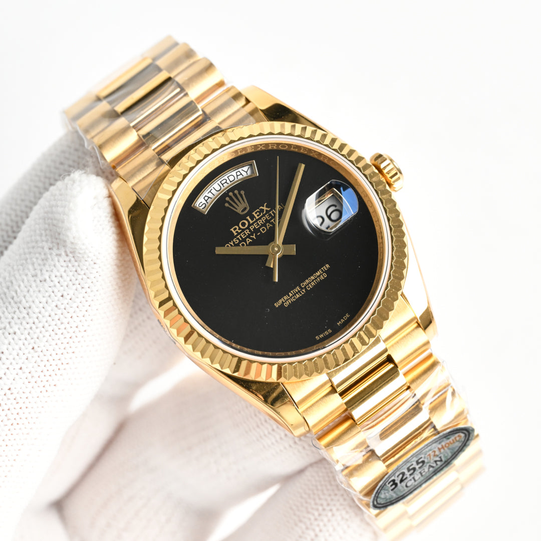 Rolex Oyster Perpetual Day Date Wrist Watch