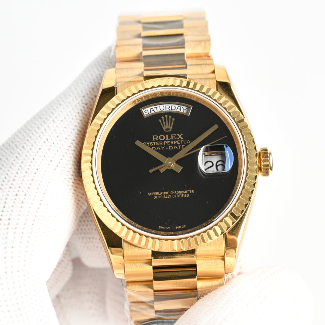 Rolex Oyster Perpetual Day Date Wrist Watch