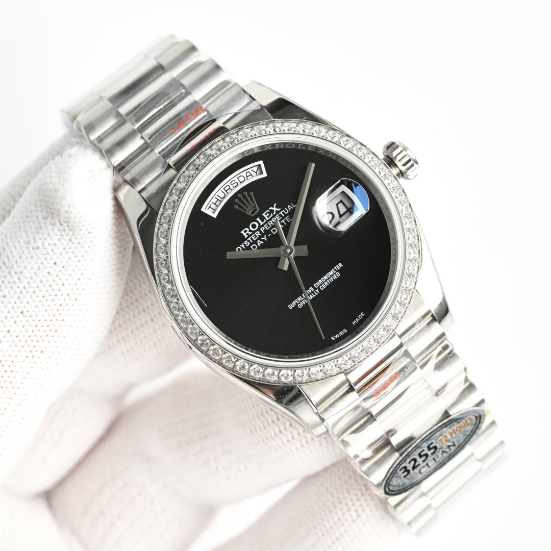 Rolex Oyster Perpetual Day Date Wrist Watch